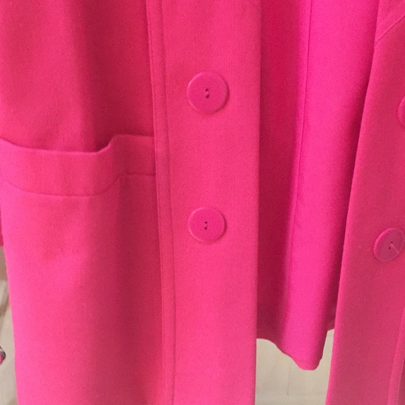 Vintage 2pce Polyester Jacket and Skirtw13”x21” - Picture 3 of 7